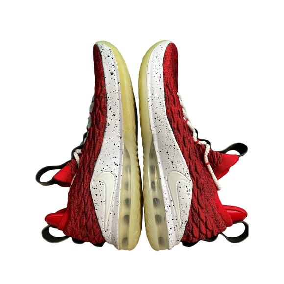 Nike LeBron 15 Low Mens University Red Basketball Shoes 2018 Size‎ 9 - Picture 7 of 7